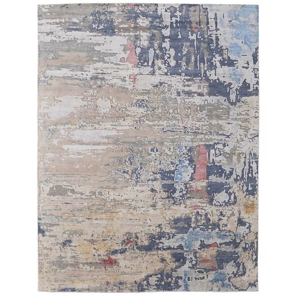 Tapis Keeley C6043 Feizy, Beige/Bleu