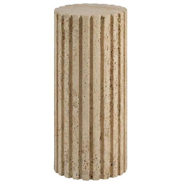 Table d'Appoint Ancre, Travertin