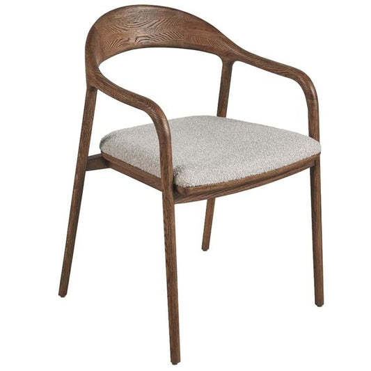 Chaise a Manger Echo, Ch¨ºne Brun Moyen, Lot de 2