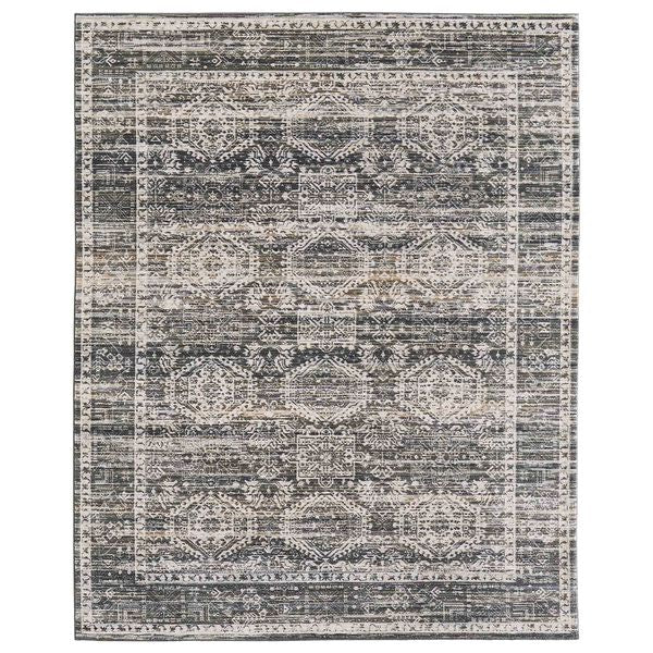 Tapis Augustine 39TUF Feizy, Noir/Multicolore