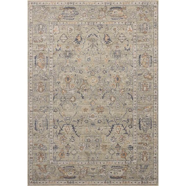 Tapis Milena MLE-06 Loloi, Sauge/Multicolore