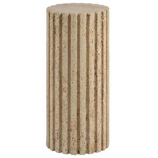 Table d'Appoint Ancre, Travertin