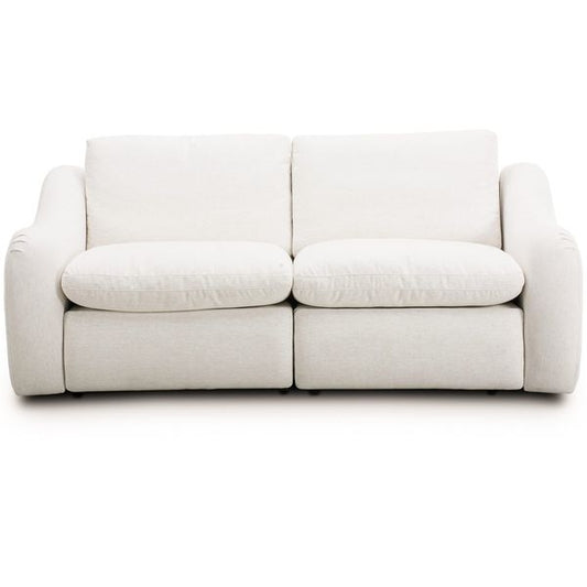 Canape Inclinable electrique 2 Pieces Crawford, Neige Nomade